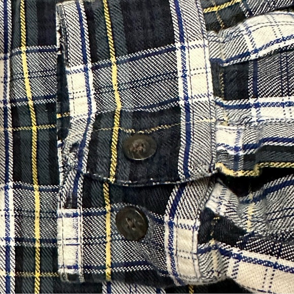 LL Bean Mens Sz XL Blue Tartan Plaid Flannel Button Up Shirt Lumberjack Maine - Picture 12 of 12